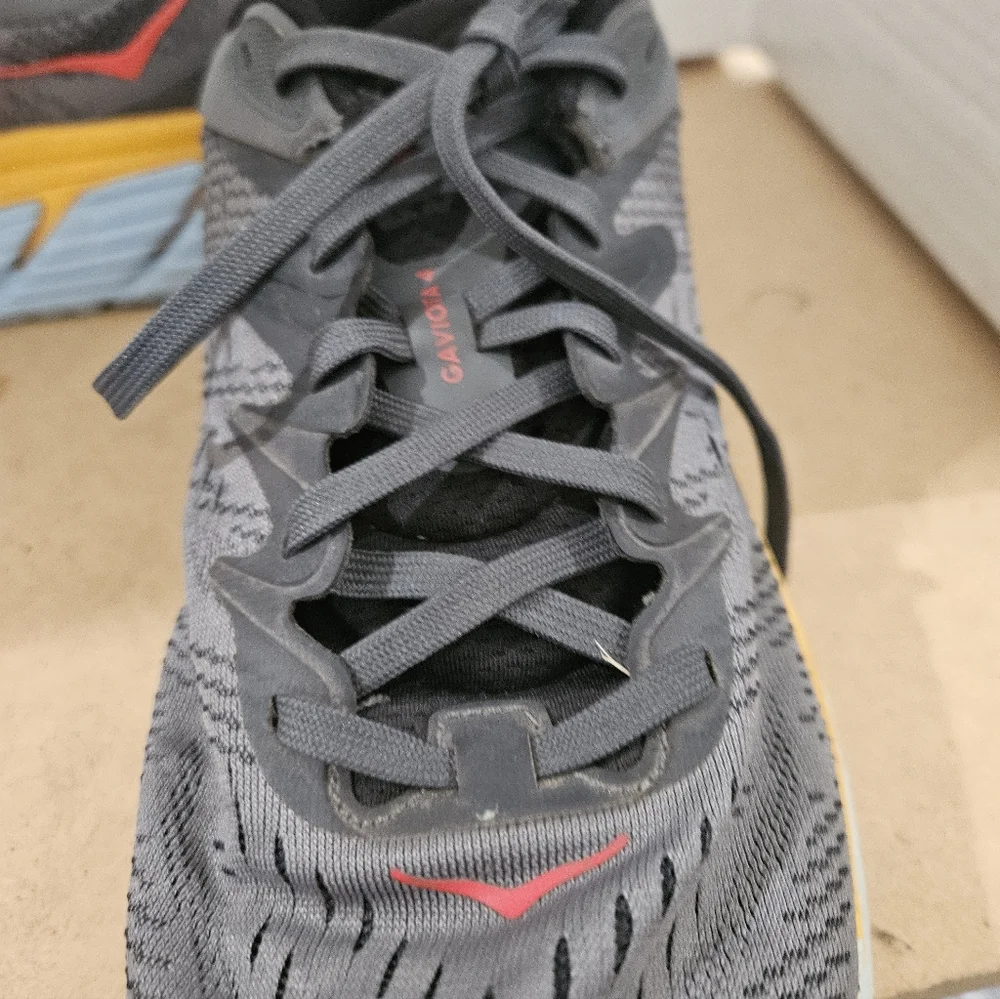 HOKA ONE ONE GAVIOTA 4  MEN'S RUNNING SHOES  CASTLEROCK/ANTHRACITE US 9.5 (Bin10 - Picture 7 of 15